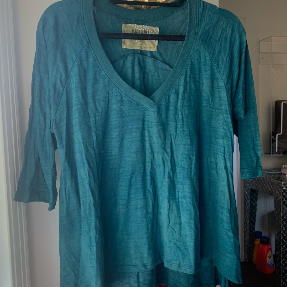 Nation blue 3/4ths sleeve